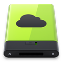 Green iDisk icon